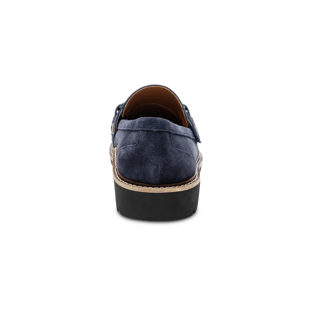 LL115W COLLETTE  NAVY SUEDE