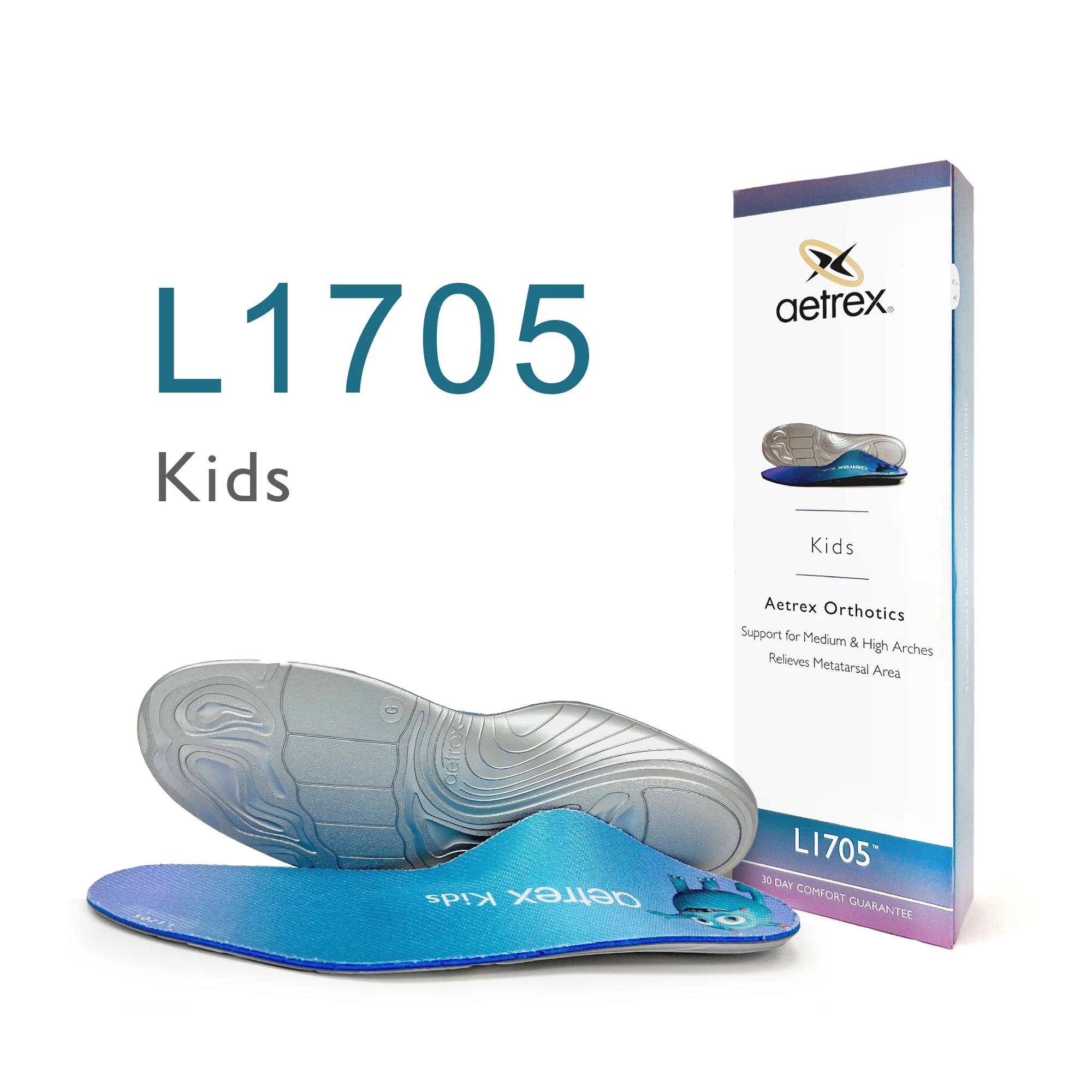 Kids Orthotics W/Metatarsal Support