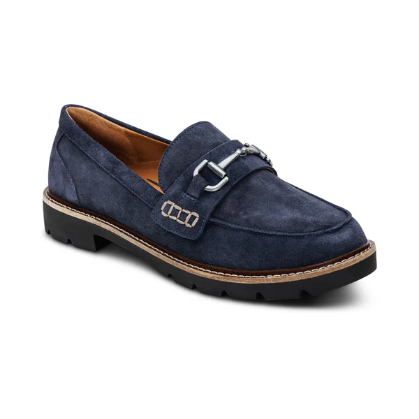 COLLETTE NAVY SUEDE
