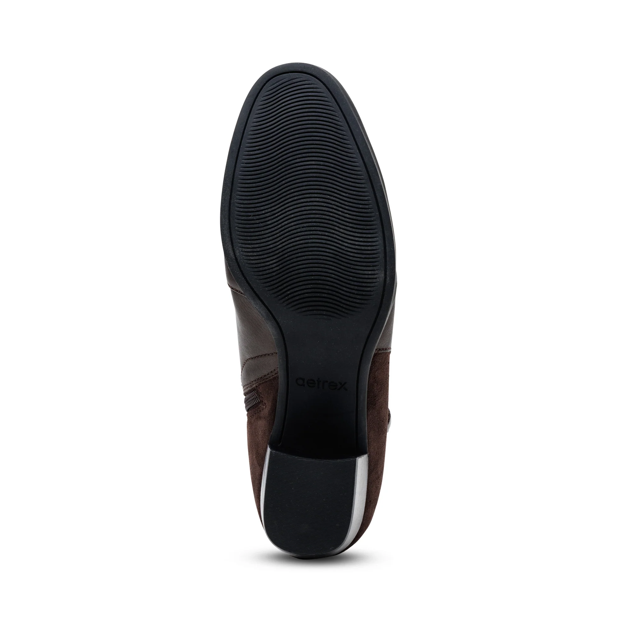 AH401 REBECCA HEEL BOOT DARK BROWN